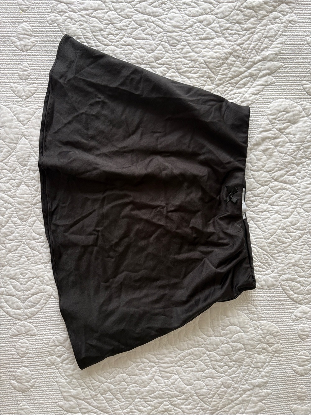 twik Black Circle Skater Skirt